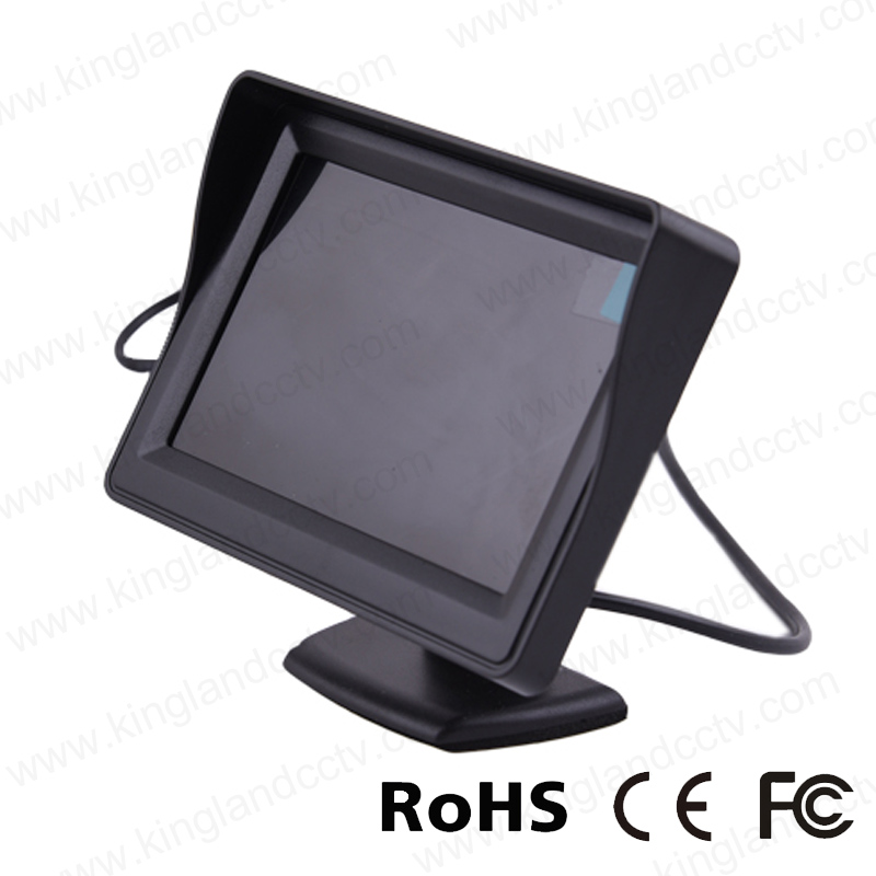 4.3 Inch TFT LCD Color Rear View Screen Desktop monitor